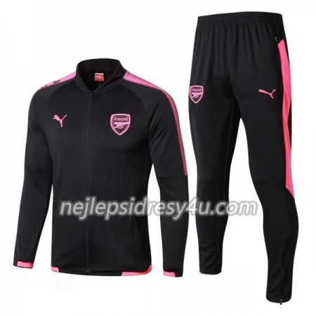 Arsenal Teplákové Soupravy 2017-18 Černá